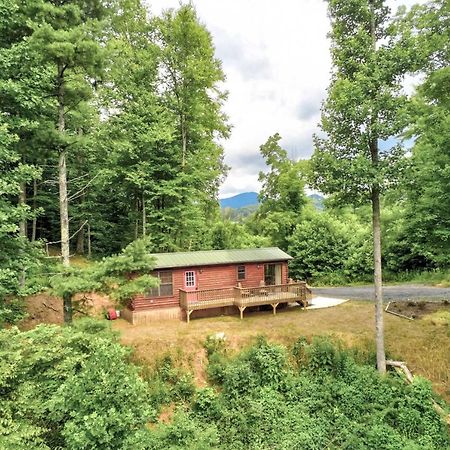 Quaint Log Cabin With Views Near West Jefferson Warrensville Экстерьер фото